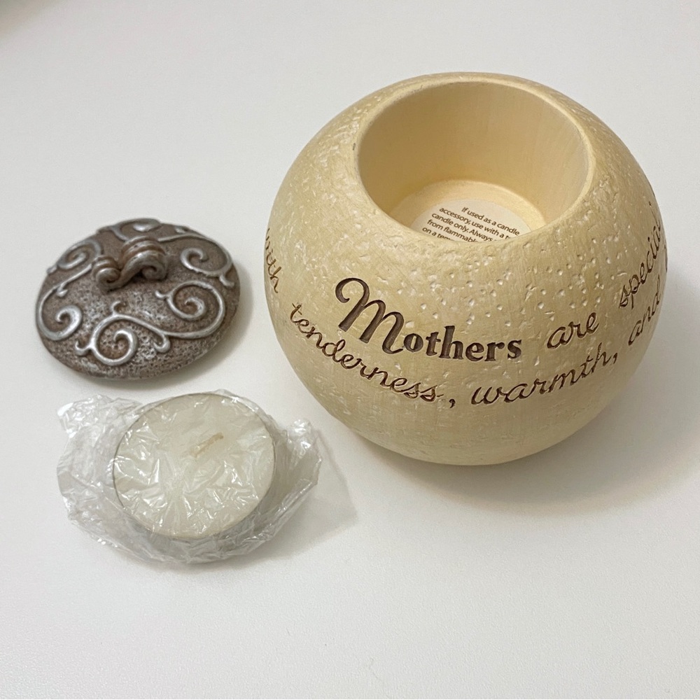 Hallmark Comfort to Go Mom Tealight Candle Holder “Mother” 05531